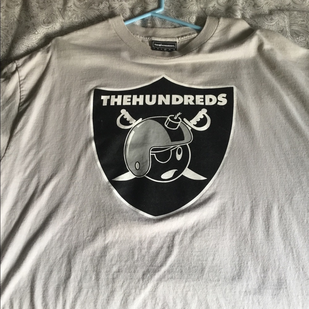 the hundreds x true raiders shirt